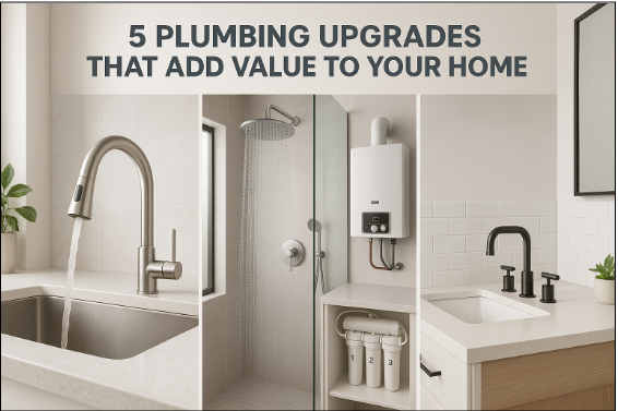 5 Plumbing Upgrades That Add Value to Your Home