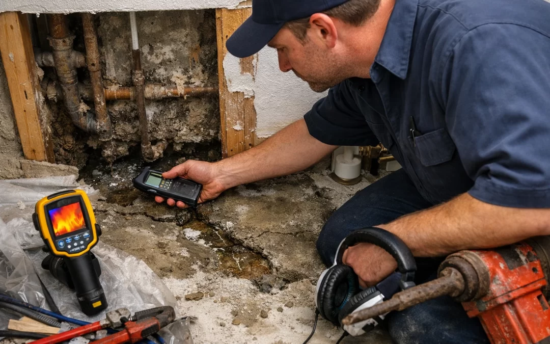 Hidden Slab Leaks in Schertz: Detection, Warning Signs, and Repair Solutions