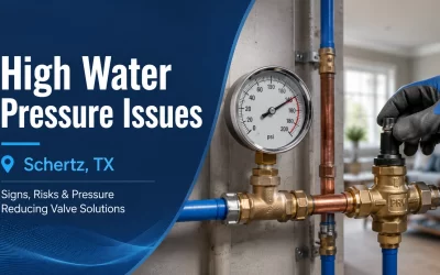 High Water Pressure Issues in Schertz, TX: Signs, Risks, and Pressure Reducing Valve Solutions